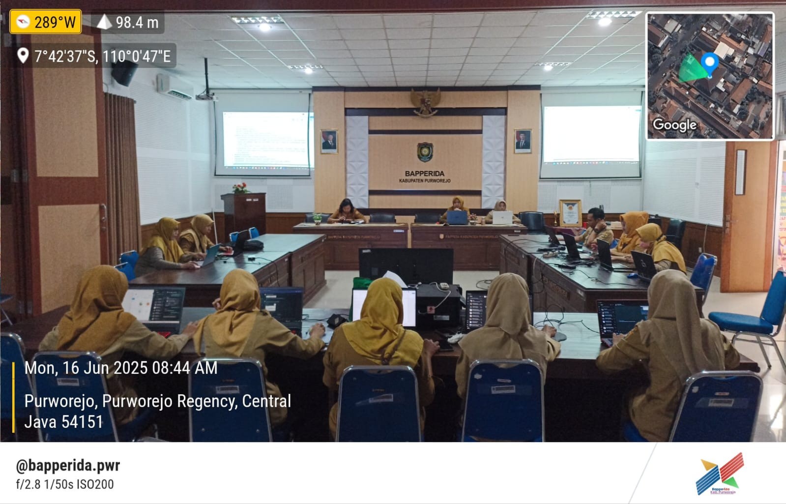Persiapan Rapat Koordinasi Evaluasi RKPD Triwulan II Tahun 2025