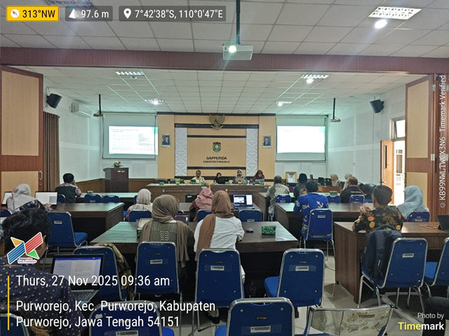 Paparan Akhir RAD PG di Purworejo Wujudkan Ketahanan Pangan dan Perbaikan Gizi Masyarakat