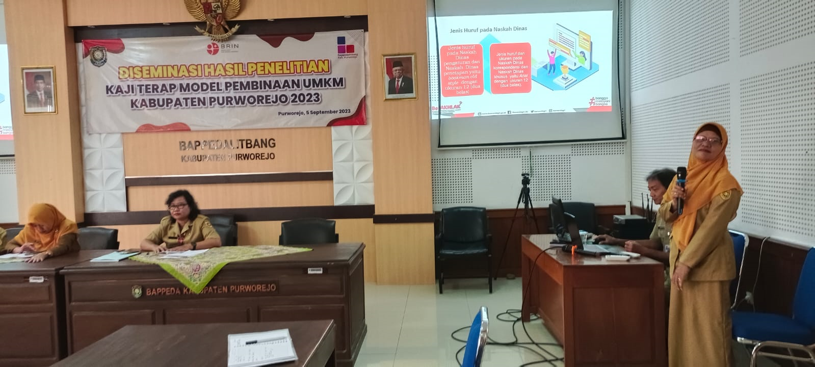 Apel Rutin Senin tgl 11 September 2023 dilanjutkan Staff meeting