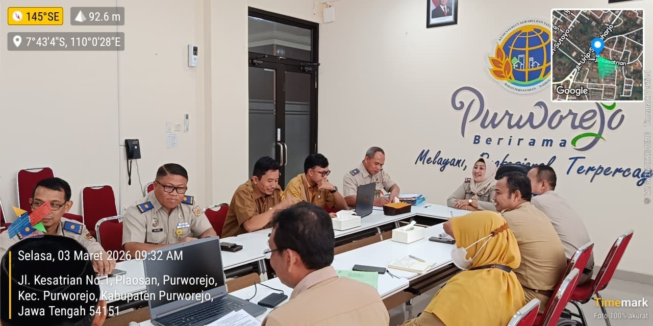 Bapperida Hadiri Rapat Pembahasan Permohonan Sertipikat Hak Pakai di Desa Munggangsari