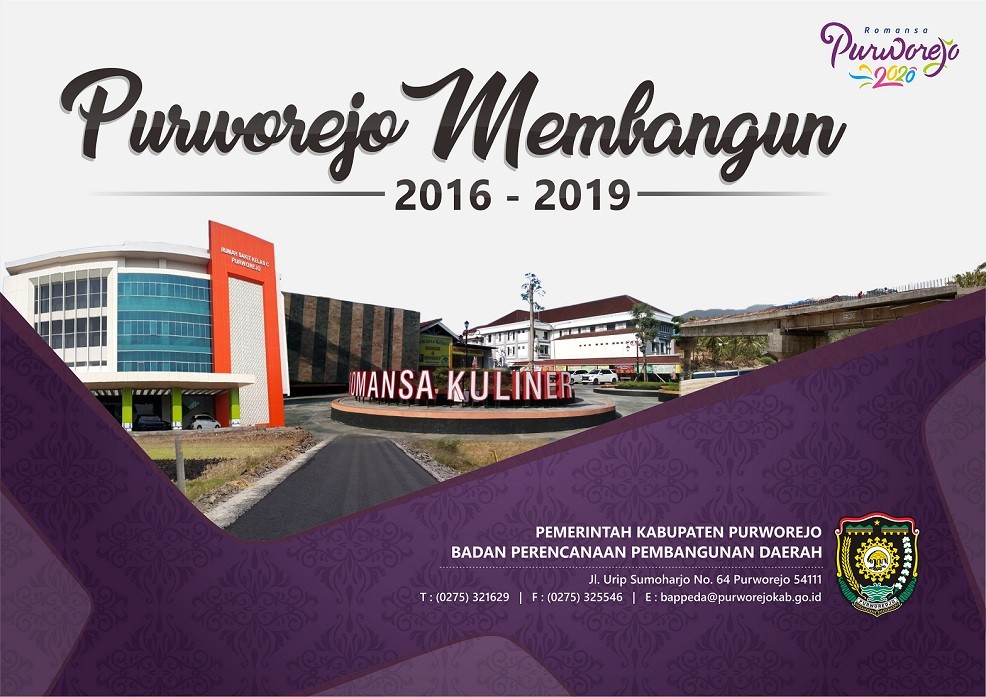 Bappeda Terbitkan Buku Purworejo Membangun 2016-2019
