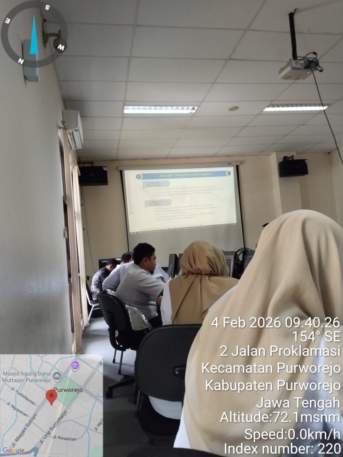 Mengikuti Bimtek Tim Tanggap Insiden Siber 