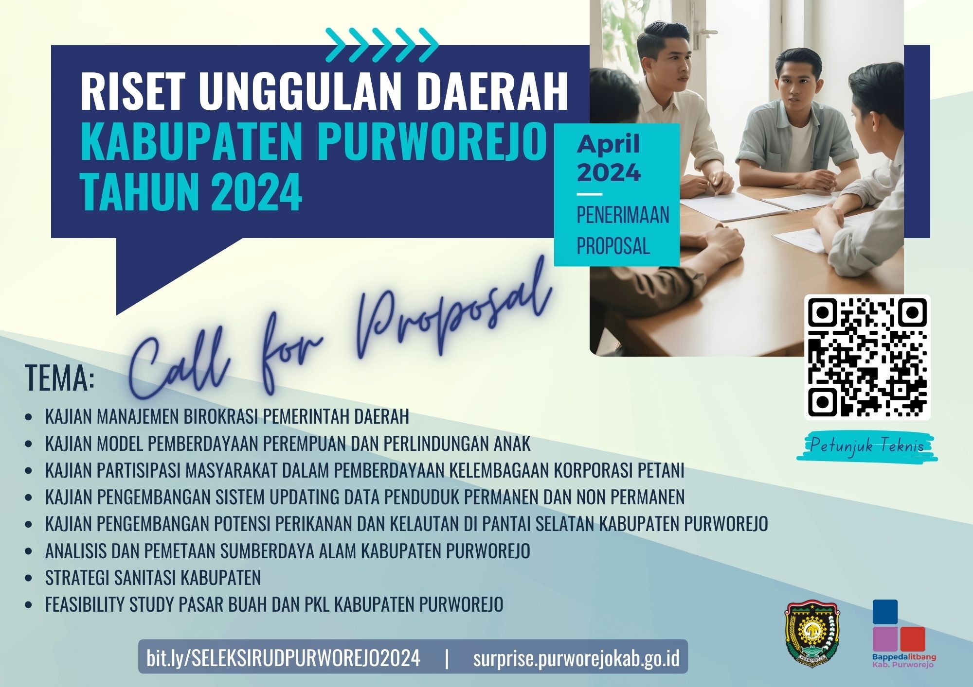 Seleksi Riset Unggulan Daerah (RUD) Kabupaten Purworejo 2024