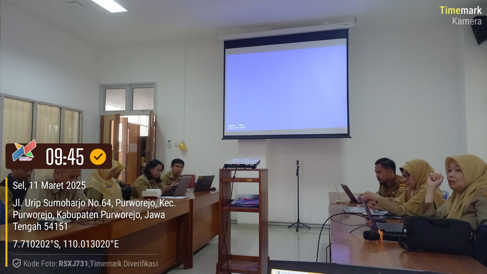 Verifikasi Rancangan Awal Renstra Perangkat Daerah Tahun 2025-2029 Bidang PSDAIK Hari Pertama