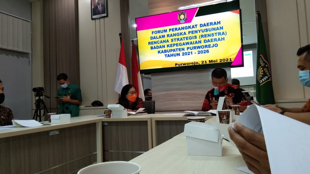 Forum Perangkat Daerah Tahun 2021 Dalam Rangka Penyusunan Renstra Perangkat Daerah Tahun 2021 – 2026 – Badan Kepegawaian Daerah Kabupaten Purworejo