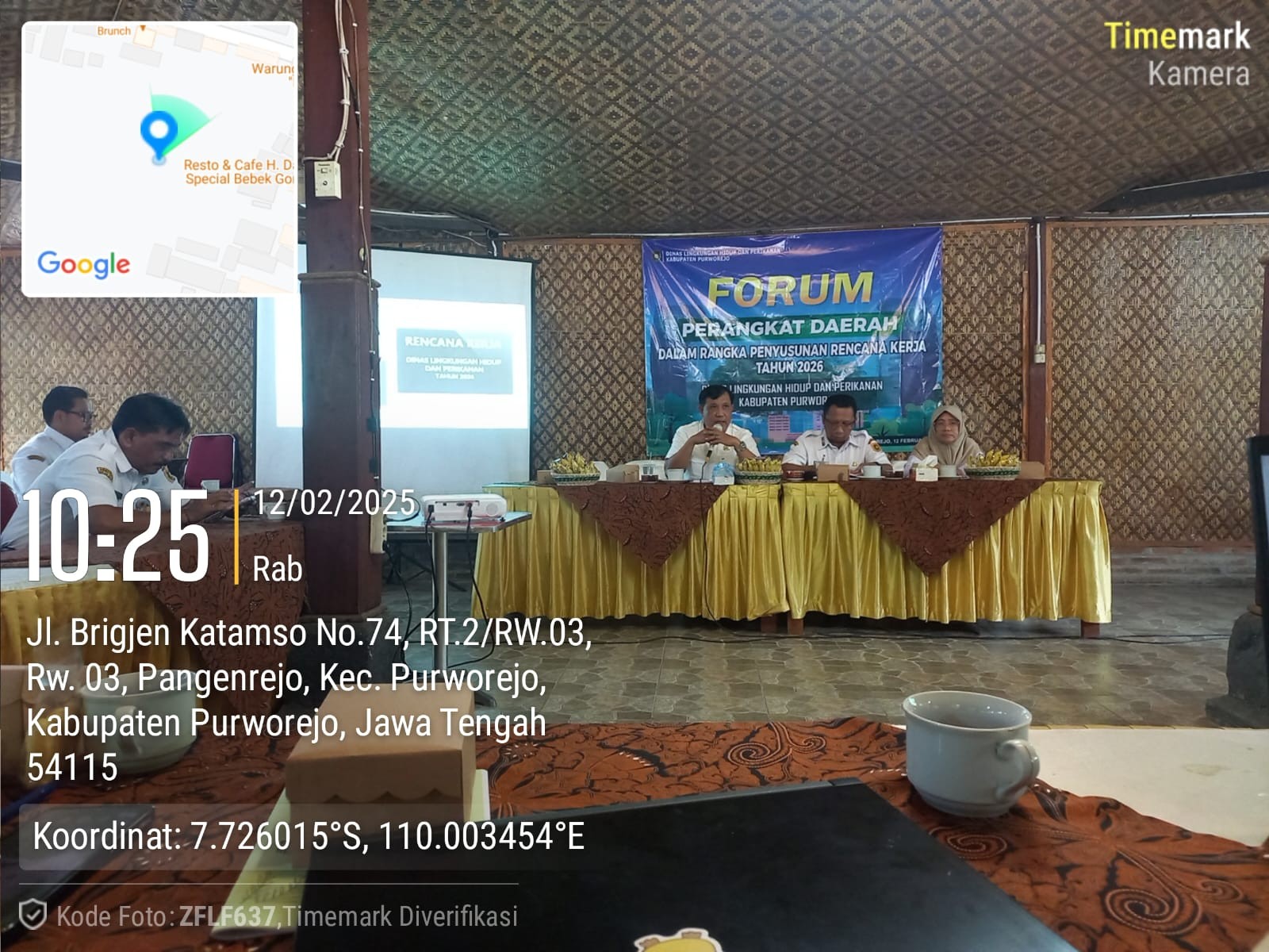 Monitoring Forum Perangkat Daerah Penyusunan RKPD 2026 di Dinas Lingkungan Hidup dan Perikanan Kabupaten Purworejo