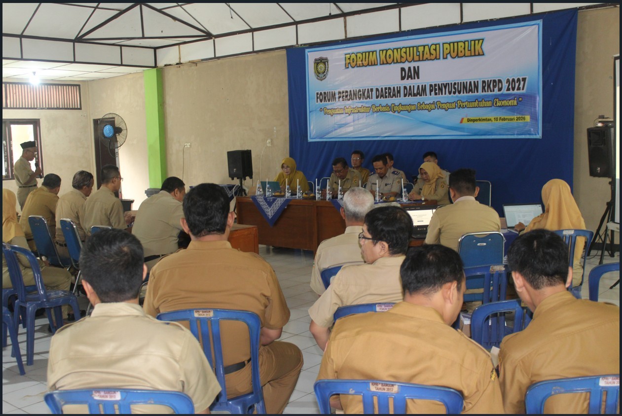 Bapperida Ikuti Forum Perangkat Daerah Dinas Perumahan Rakyat Kawasan Permukiman dan Pertanahan Kabupaten Purworejo