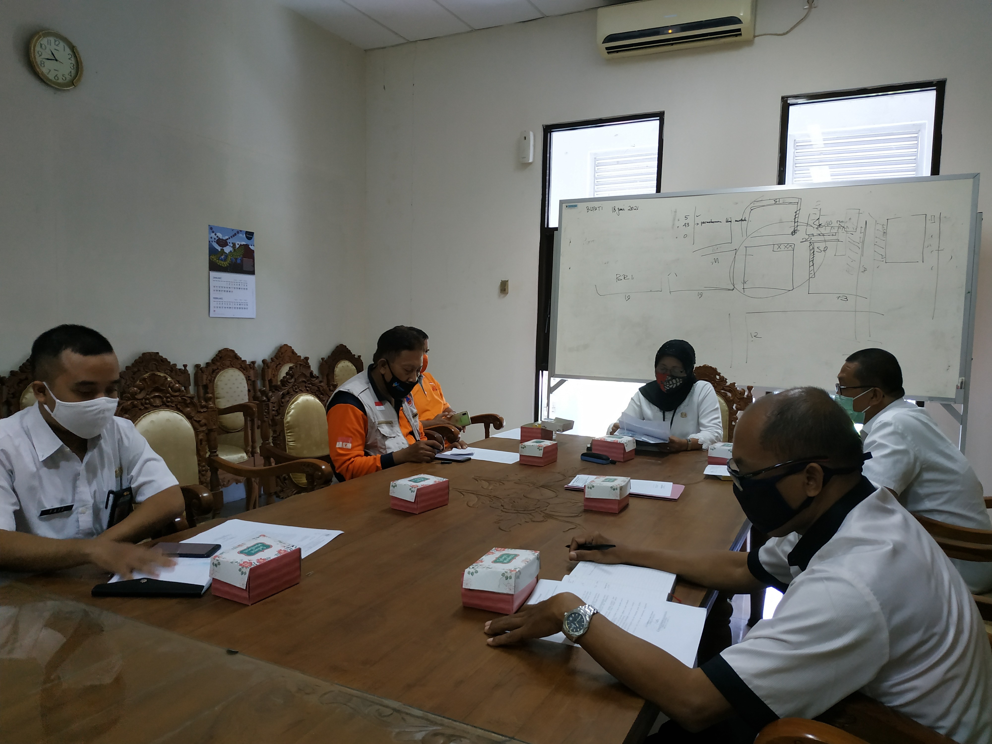 Rapat Koordinasi terkait Kesiapsiagaan Menghadapi Ancaman Bencana Tsunami di Selatan Jawa