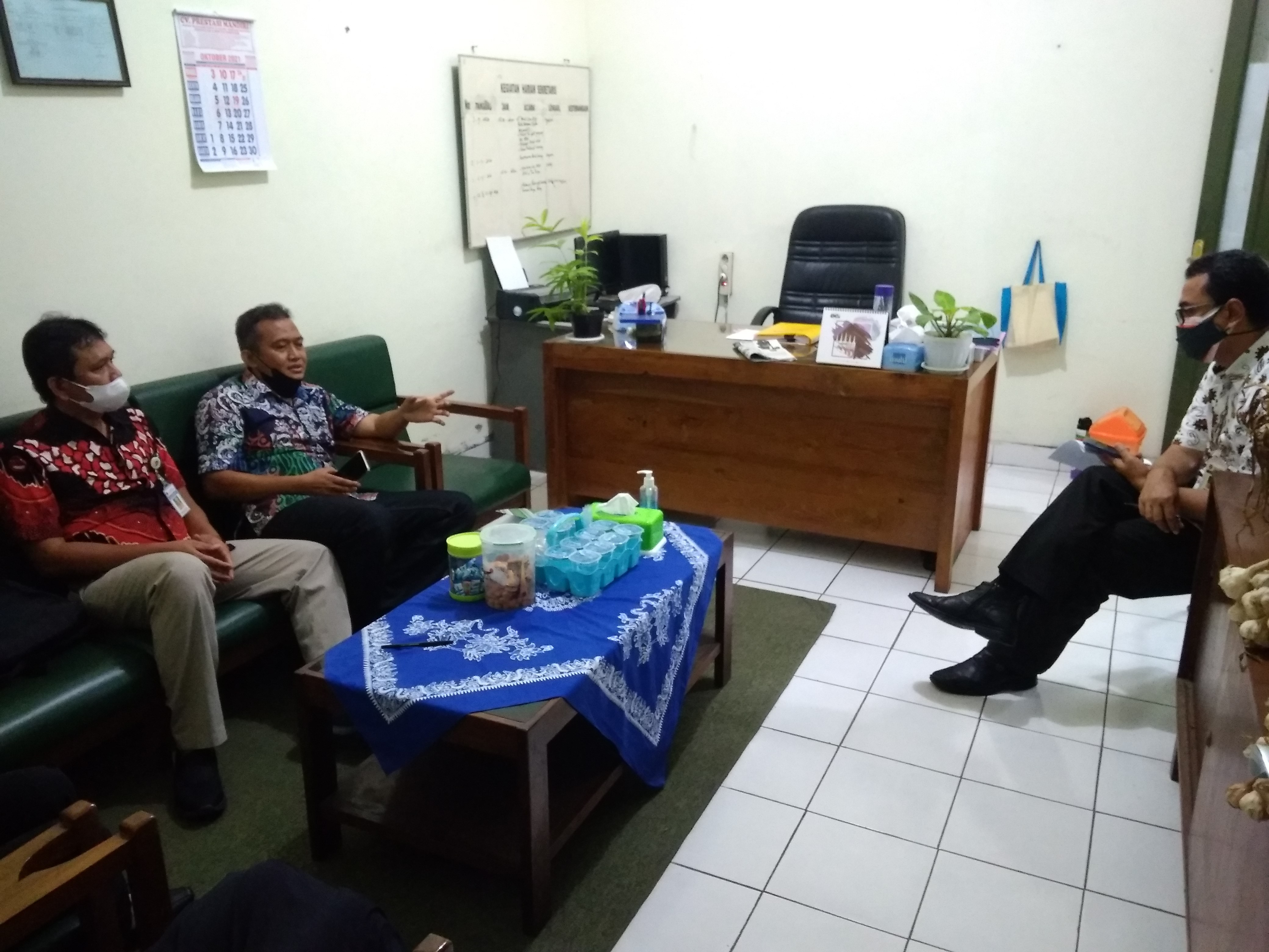 KOORDINASI NARASUMBER PETANI MILENIAL DI KABUPATEN MAGELANG