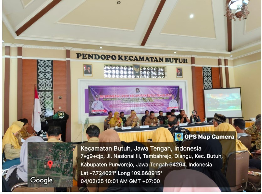 Monitoring Musrenbang RKPD Kecamatan Butuh Tahun 2025