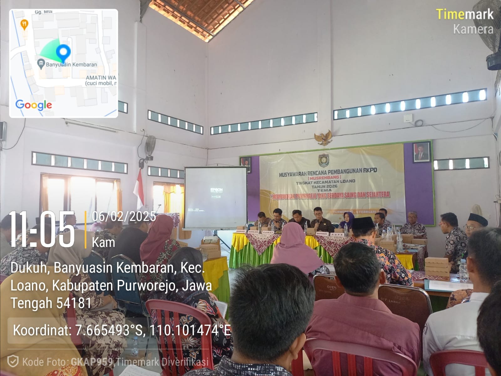 Monitoring Musrenbang RKPD Kecamatan Loano Tahun 2025