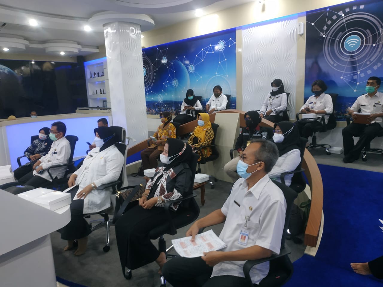 Kabupaten Purworejo mengikuti Verifikasi Penghargaan Anugerah Parahita Ekapraya 2020 Secara Virtual