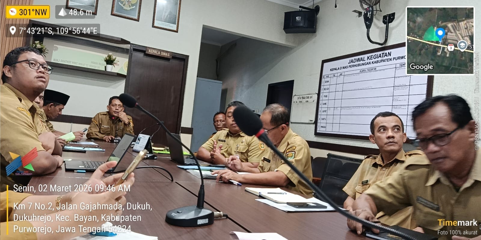 Bapperida Hadiri Rapat Penyampaian Hasil Verifikasi Lapangan Titik PJU Tahun Anggaran 2026