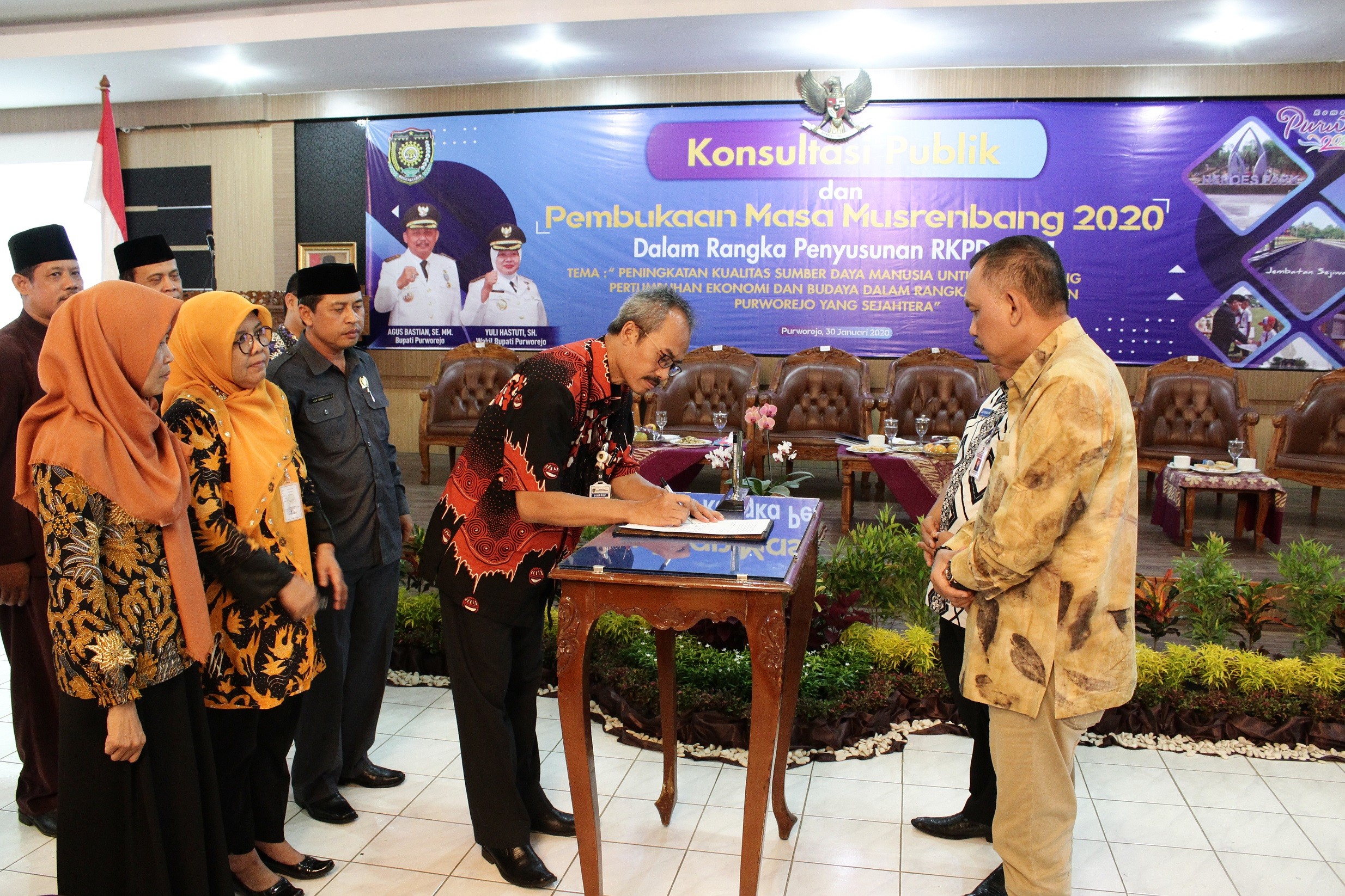 Forum Konsultasi Publik dan Pembukaan Masa Musrenbang 2020 Dalam Rangka Penyusunan RKPD Kabupaten Purworejo Tahun 2021