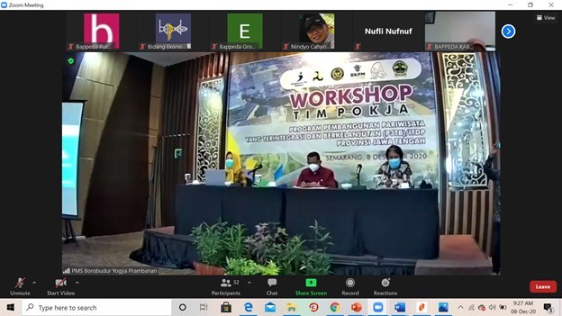 Bappeda Purworejo Ikuti Workshop Tim Pokja  P3TB