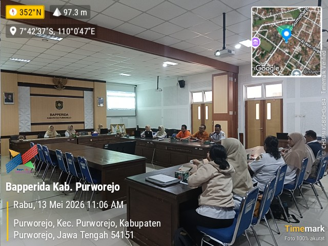 Bapperida Purworejo Selenggarakan Rapat Koordinasi Penyelarasan Indeks Ketahanan Pangan dalam Dokumen Perencanaan