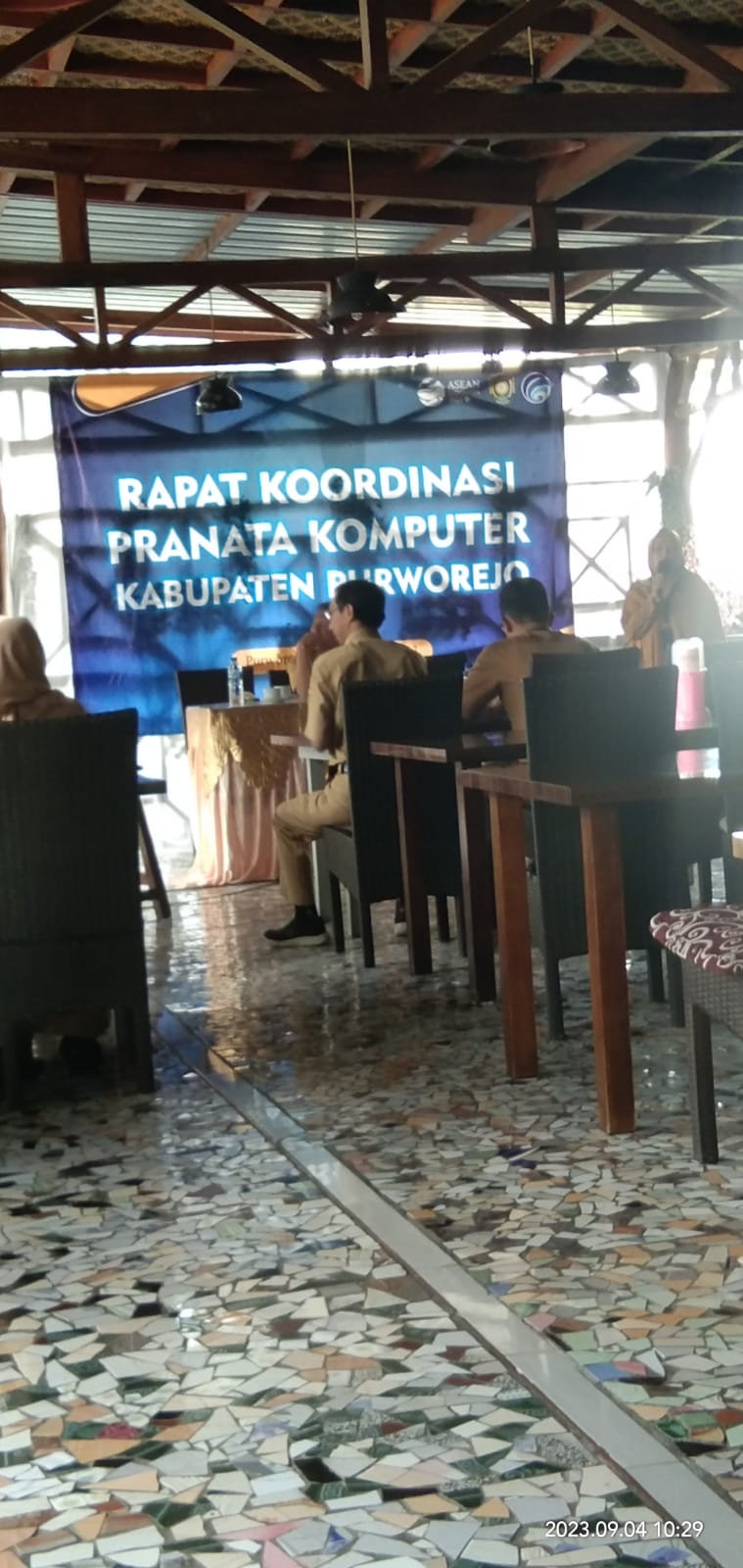 Mengikuti Rakor Prakom Kab. Purworejo