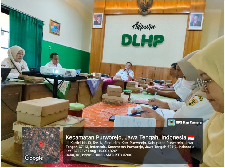 Bapperida Purworejo Mengikuti Expose Laporan Pendahuluan Penyusunan FS TPA Jetis