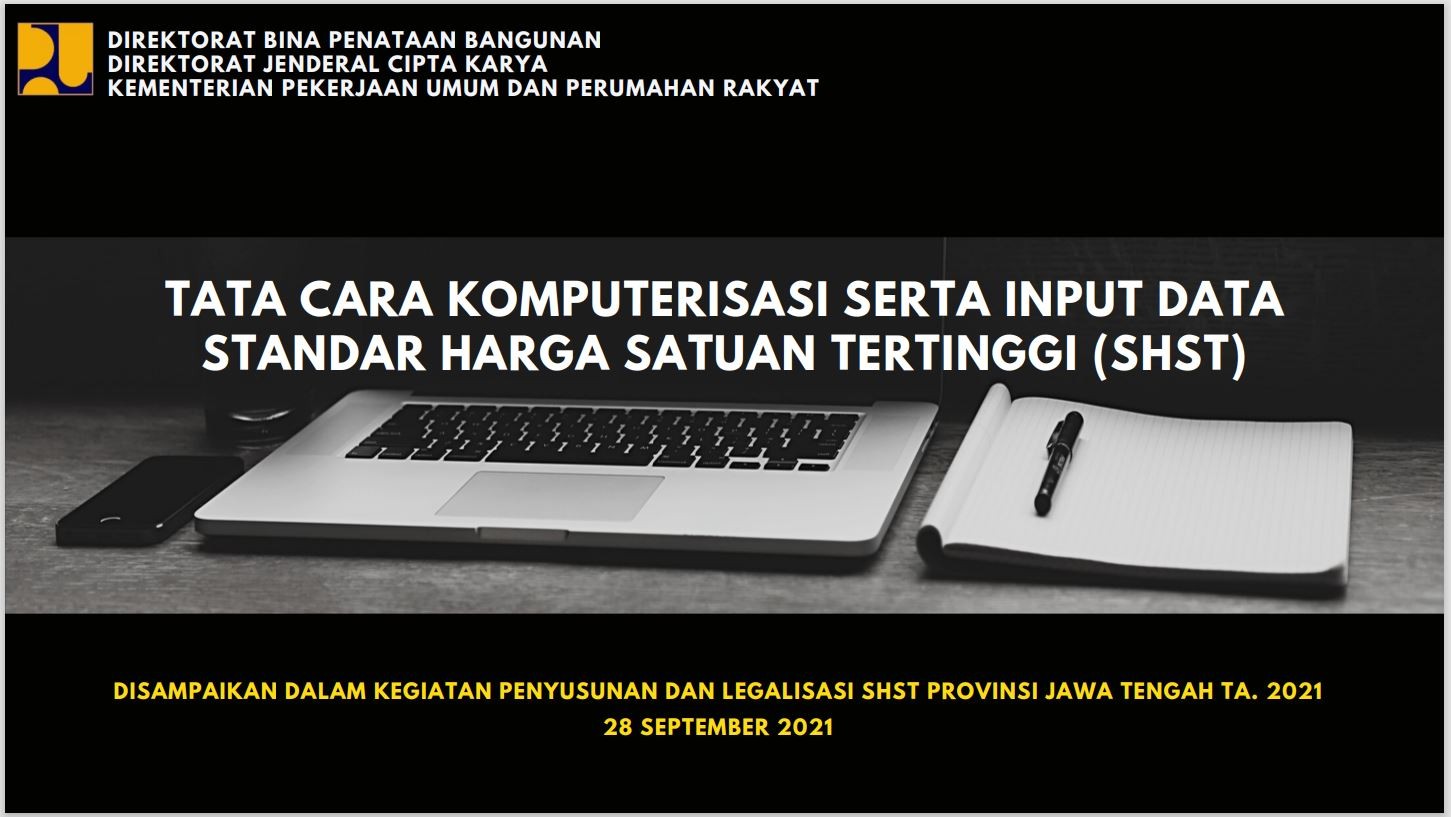 Rapat Koordinasi Penyusunan dan Legalisasi SHST di Provinsi Jawa Tengah TA 2021