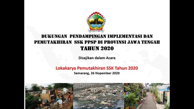 Bappeda Ikuti Vidcon Program Percepatan Pembangunan Sanitasi Permukiman (PPSP)