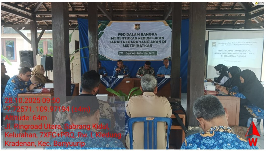 FGD Dalam Rangka Penentuan Peruntukan Tanah Negara Yang Akan Disertifikatkan