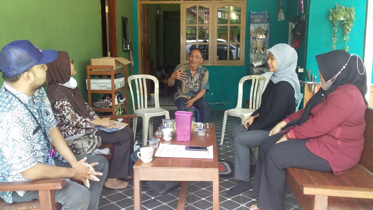 Monitoring pelaksanaan Pelitian Daerah Th 2022 ke desa kalirejo kec Grabag