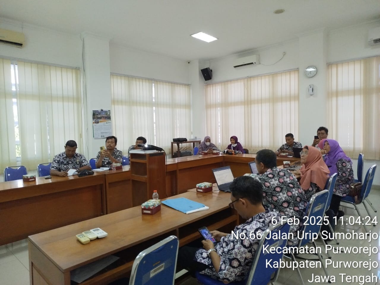 Desk Kelengkapan Data Dukung 9 (Sembilan) Tatanan Kabupaten Sehat Tahun 2025