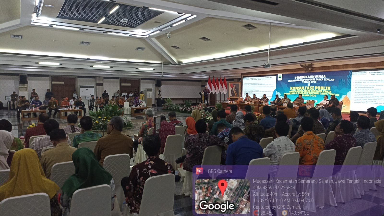 Pembukaan Masa Musrenbang Dan Konsultasi Publik Ranwal RKPD Provinsi Jawa Tengah Tahun 2026
