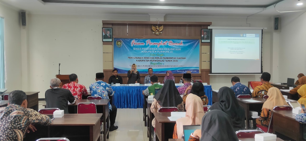 Monitoring Forum Perangkat Daerah Dinas Pendidikan dan Kebudayaan Tahun 2025