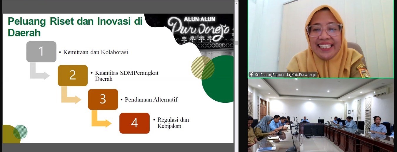 Bapperida Kabupaten Purworejo Bagikan Pengalaman Penyusunan RIPJ-PID