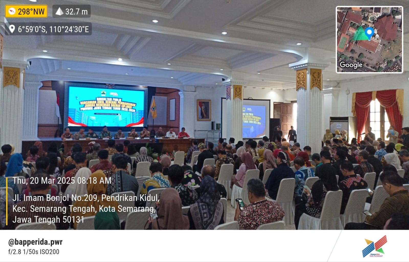  Konsultasi Publik Rancangan Awal RPJMD Provinsi Jawa Tengah Tahun 2025-2029