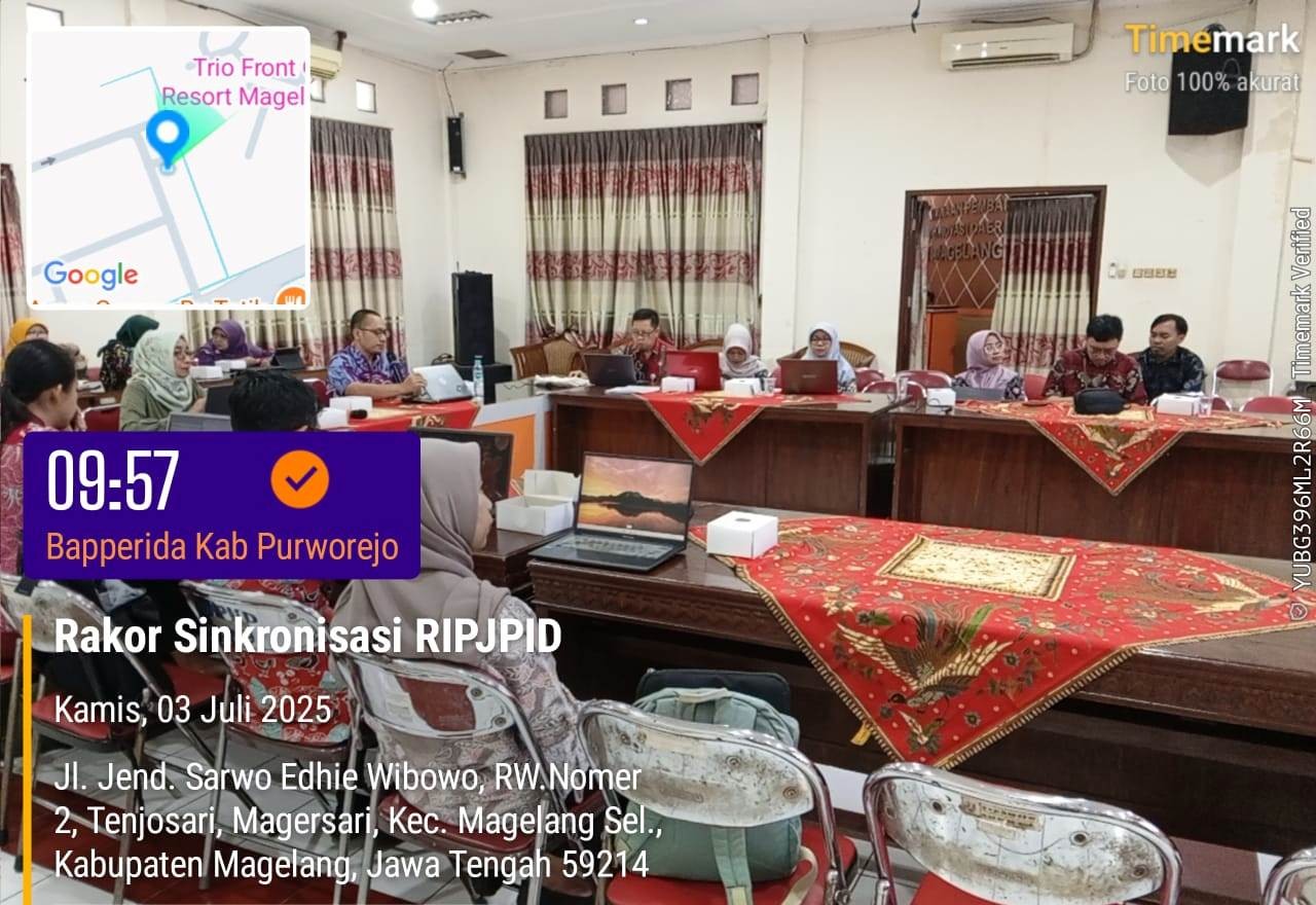 Sinkronisasi Penyusunan RIPJPID Gelangmanggung dan Keburejo