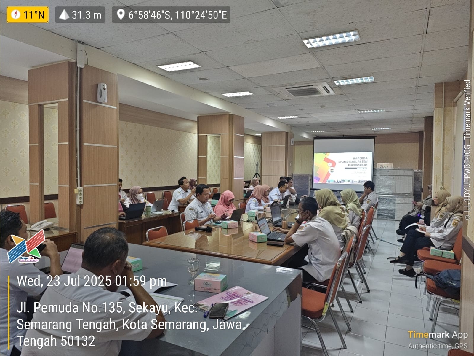 Evaluasi Raperda RPJMD Kabupaten Purworejo Tahun 2025-2029