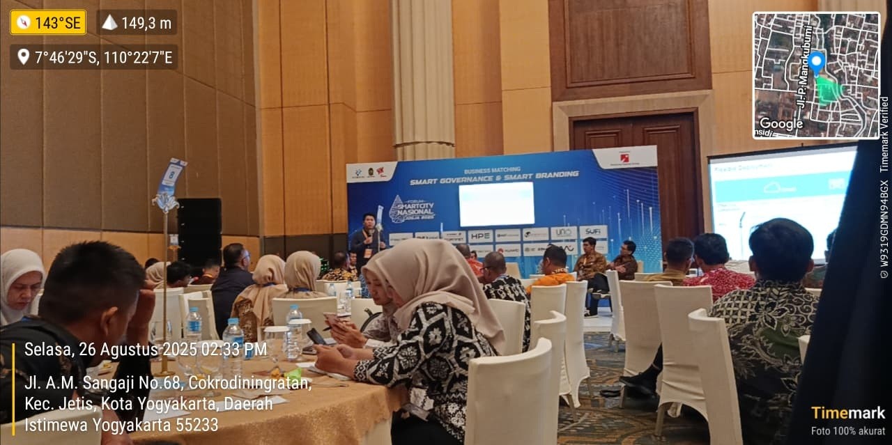 Bapperida Purworejo Mengikuti Forum Smart City Business Matchmaking