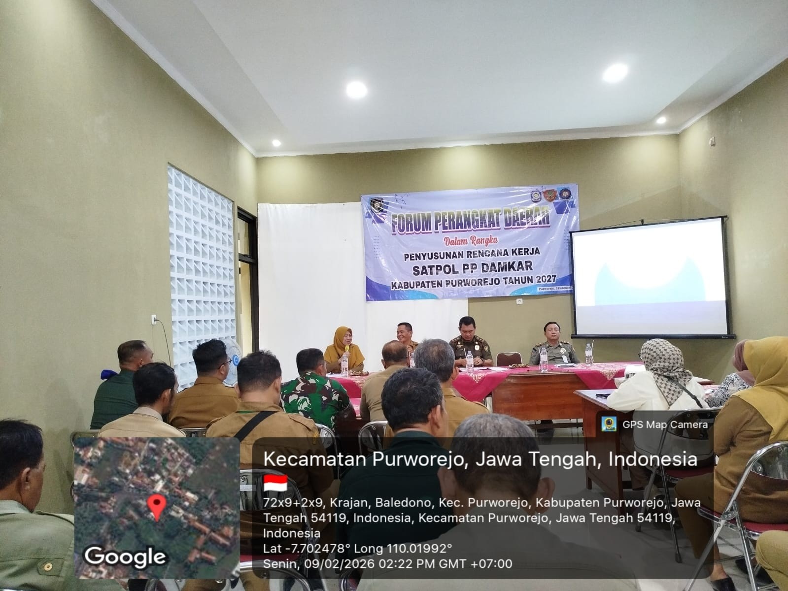 FORUM PERANGKAT DAERAH SATPOL PP DAN DAMKAR KABUPATEN PURWOREJO