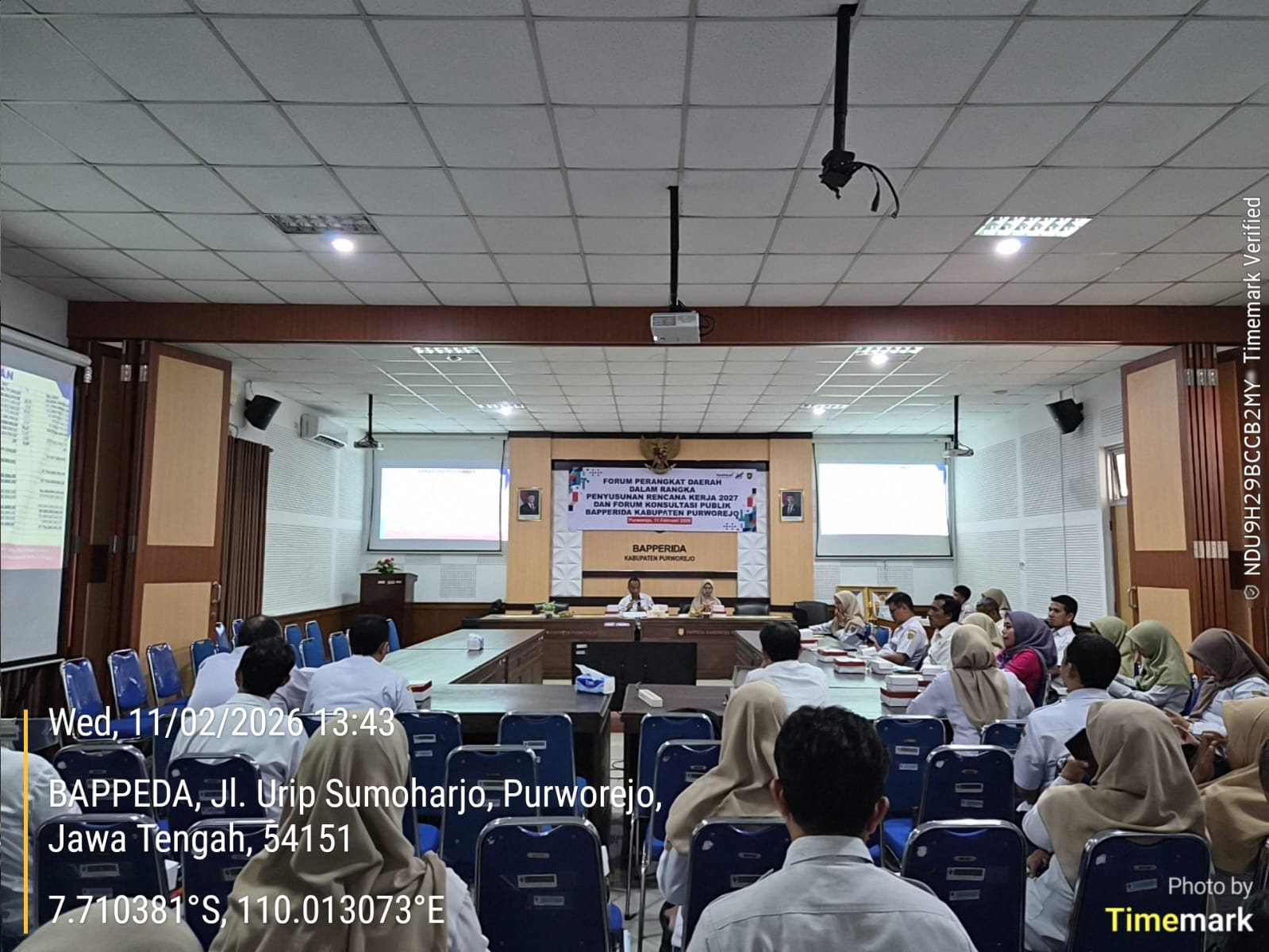 Bapperida Gelar Forum Perangkat Daerah dan Forum Konsultasi Publik