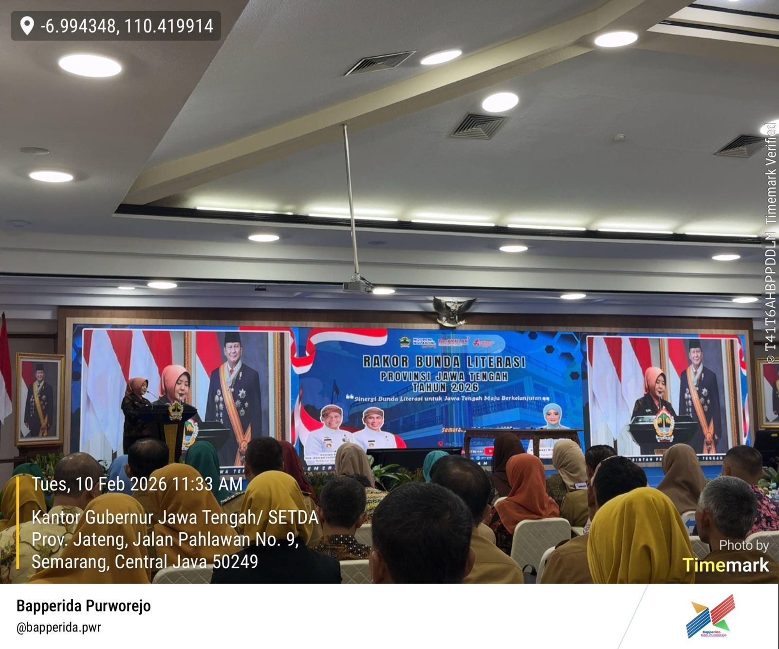 Rapat Koordinasi Bunda Literasi 2026: Perkuat Sinergi Wujudkan Jawa Tengah Maju Berkelanjutan