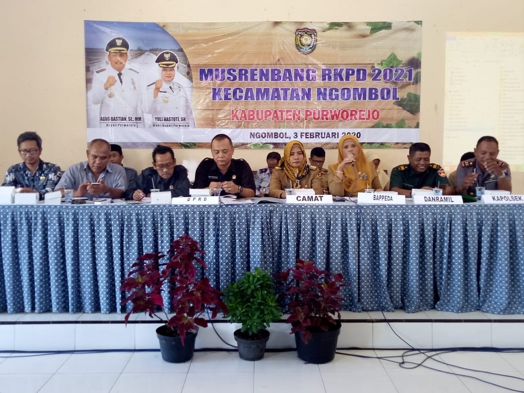 Musrenbang Kecamatan Ngombol Tahun 2020