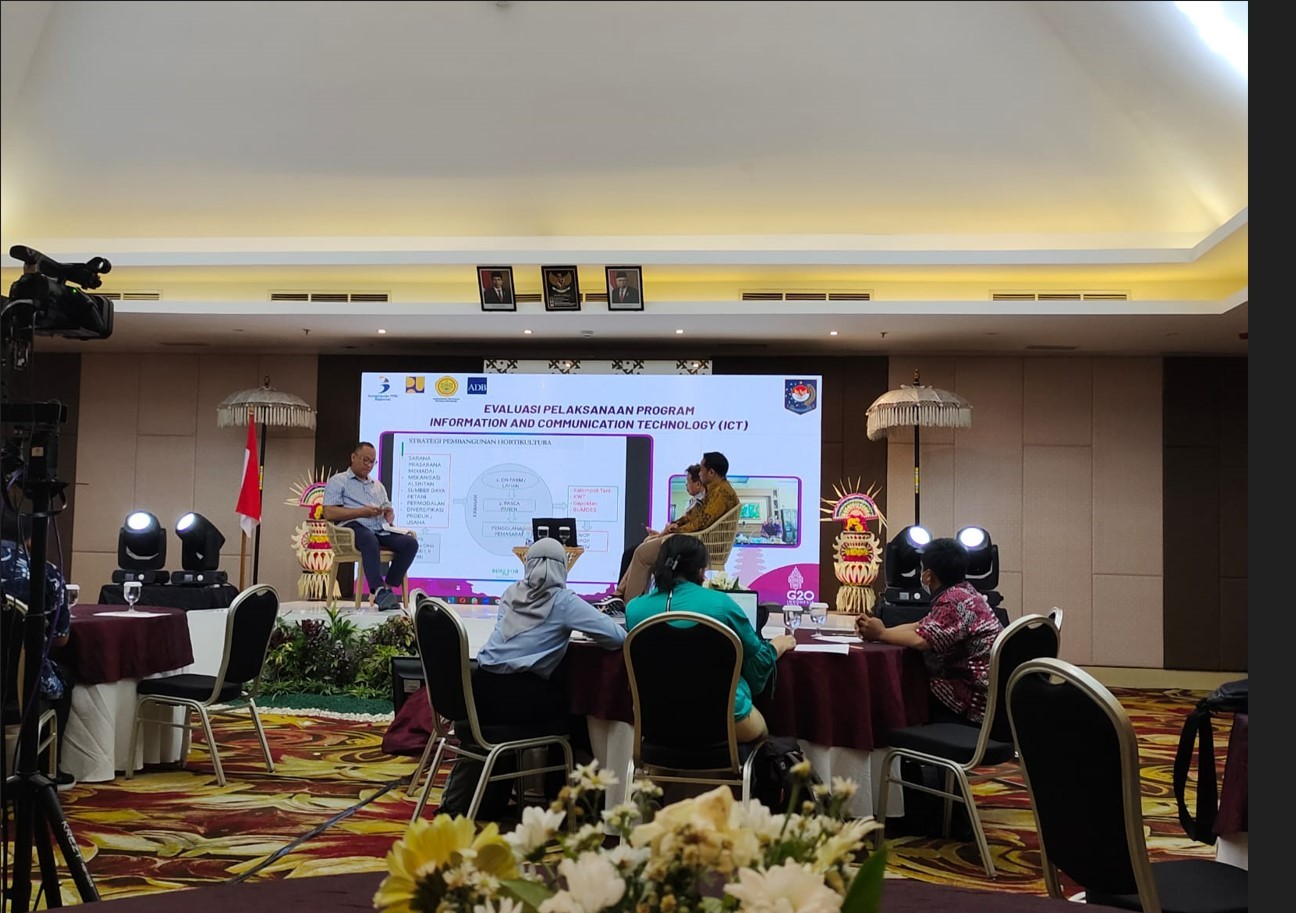Rapat Koordinasi dan Evaluasi Program Information & Communication Technology (ICT) IPDMIP
