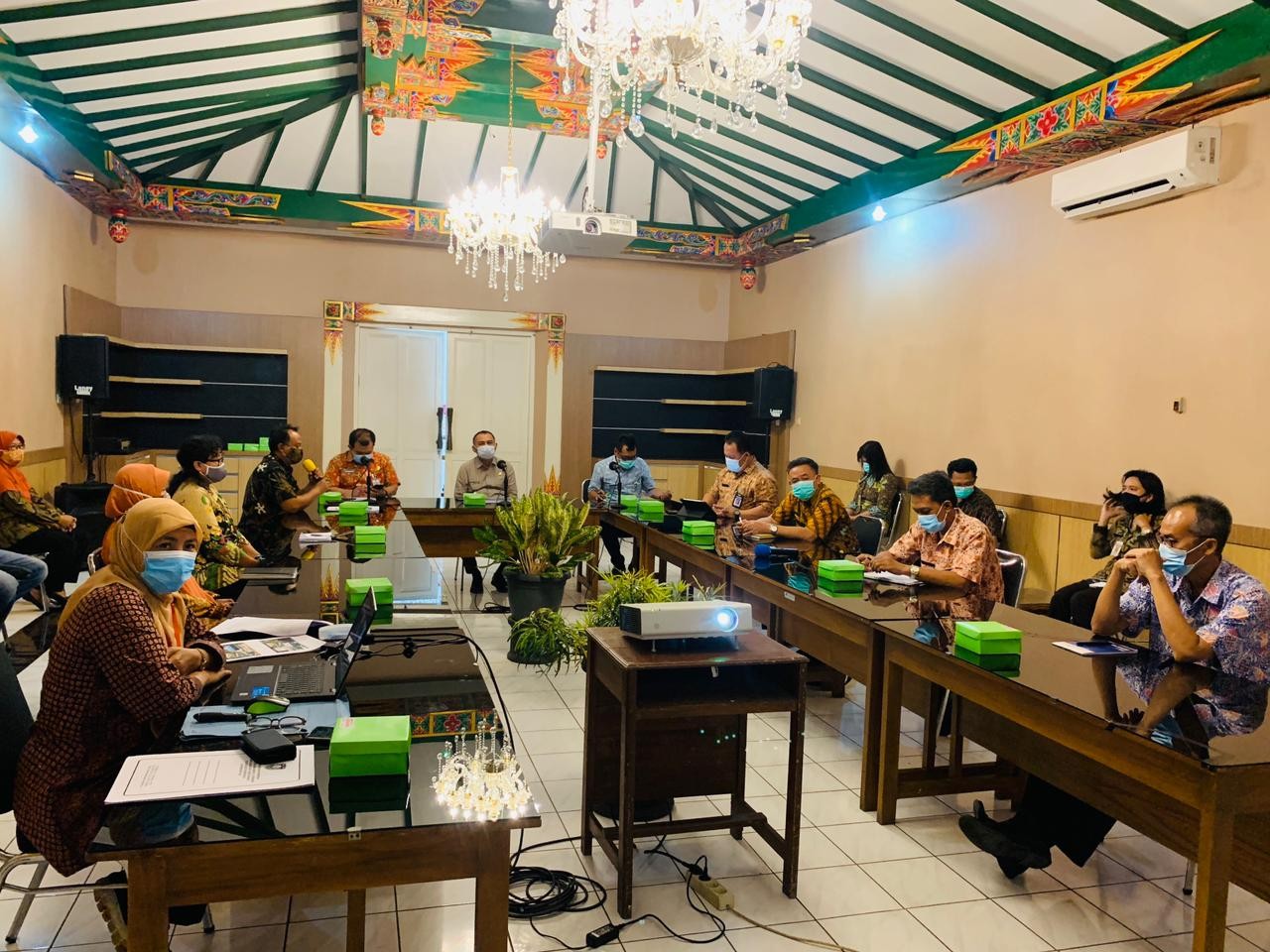 Audiensi Pokja PKP dengan Bupati Purworejo Terkait Progres Pelaksanaan Kegiatan Penanganan Kumuh Skala Kawasan di Kecamatan Kutoarjo