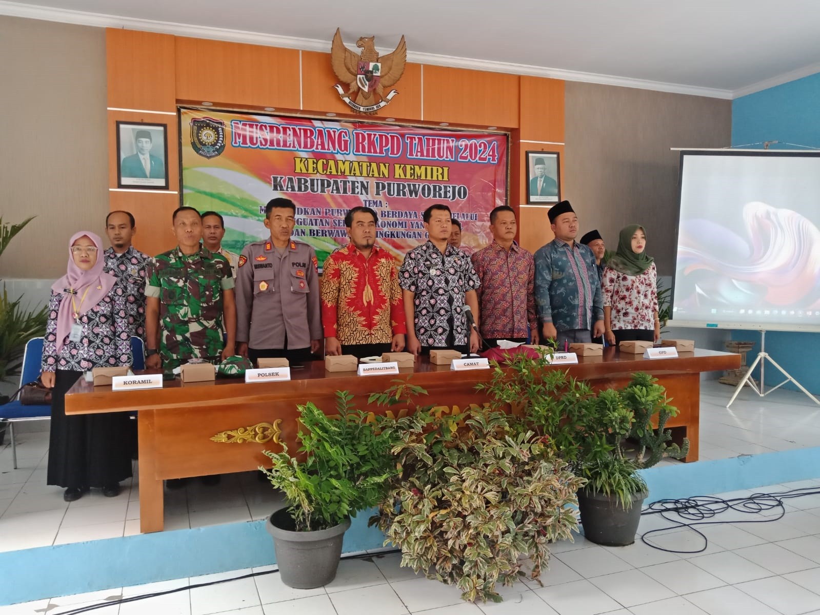 Musrenbang RKPD Kecamatan Kemiri 