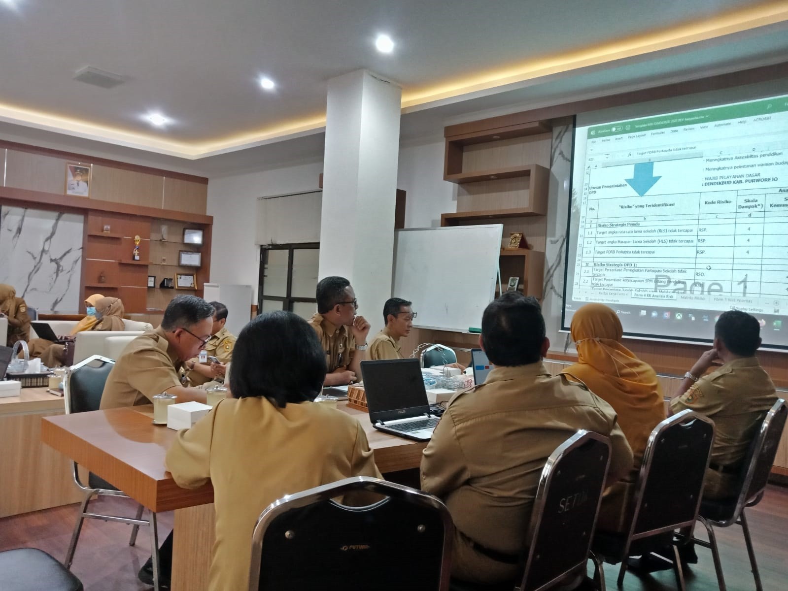 Focus Group Discussion (FGD) Manajemen Risiko Strategis Pemda 