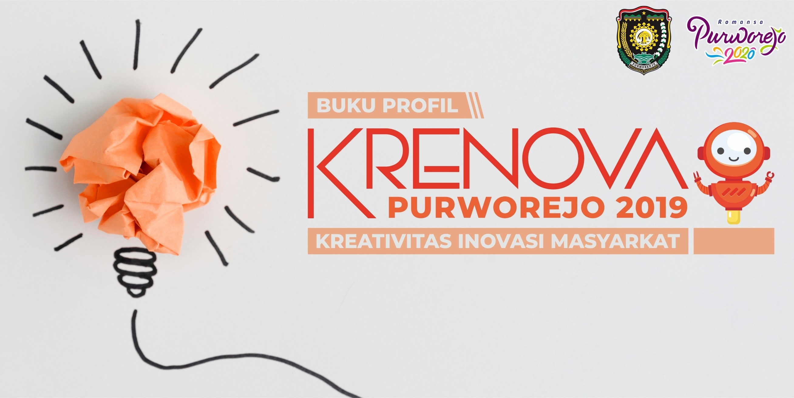 Buku Profil Kreativitas Inovasi Masyarakat (Krenova) Kabupaten Purworejo Tahun  2019