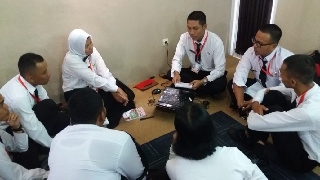 Peserta Pelatihan Dasar Calon ASN Pemerintah Kabupaten Purworejo di Sukoharjo Mendapatkan Pembekalan Muatan Teknis Substansi Lembaga dari BAPPEDA Kabupaten PurworejoBAPPEDA 