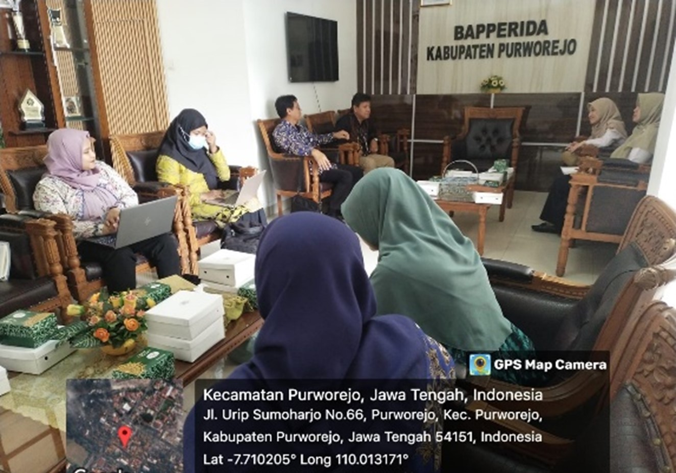 Kunjungan Kerja BPKP Perwakilan Daerah Istimewa Yogyakarta di Bapperida Kabupaten Purworejo