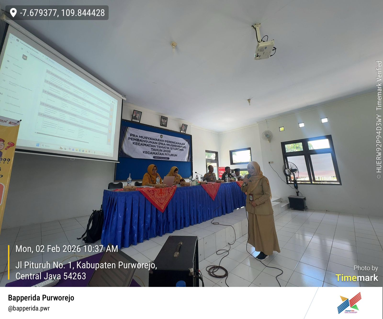 PRA MUSRENBANG TEMATIK STUNTING  KECAMATAN PITURUH