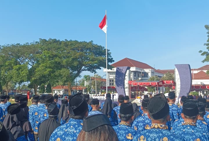 Bapperida Ikuti Upacara Peringatan Hari Lahir Pancasila Tahun 2026