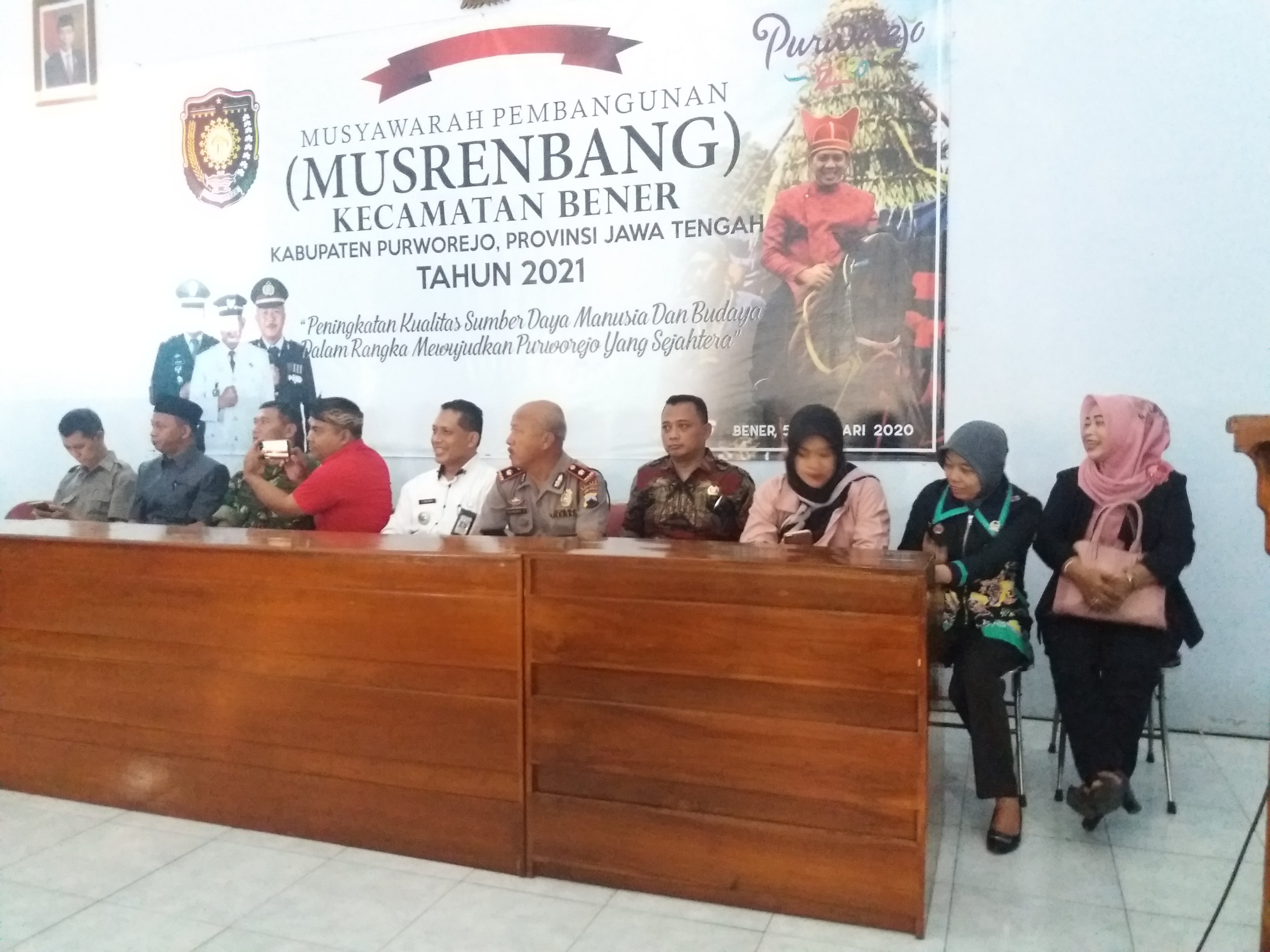 MUSRENBANG RKPD Di Kecamatan Bener Mengangkat Isu Aktual Kehadiran Bendungan Bener