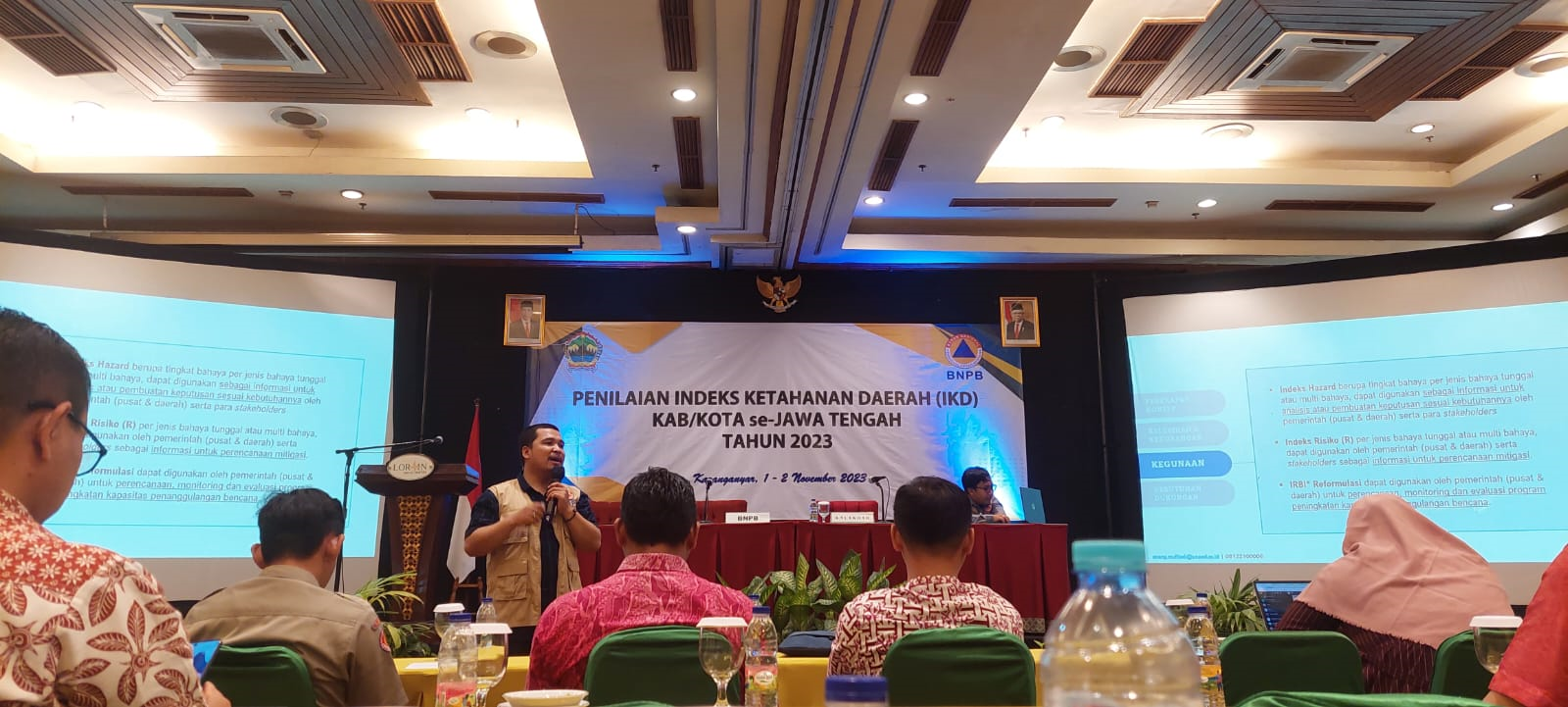 Penilaian Indeks Ketahanan Daerah (IKD) Kabupaten/Kota se Jawa tengah
