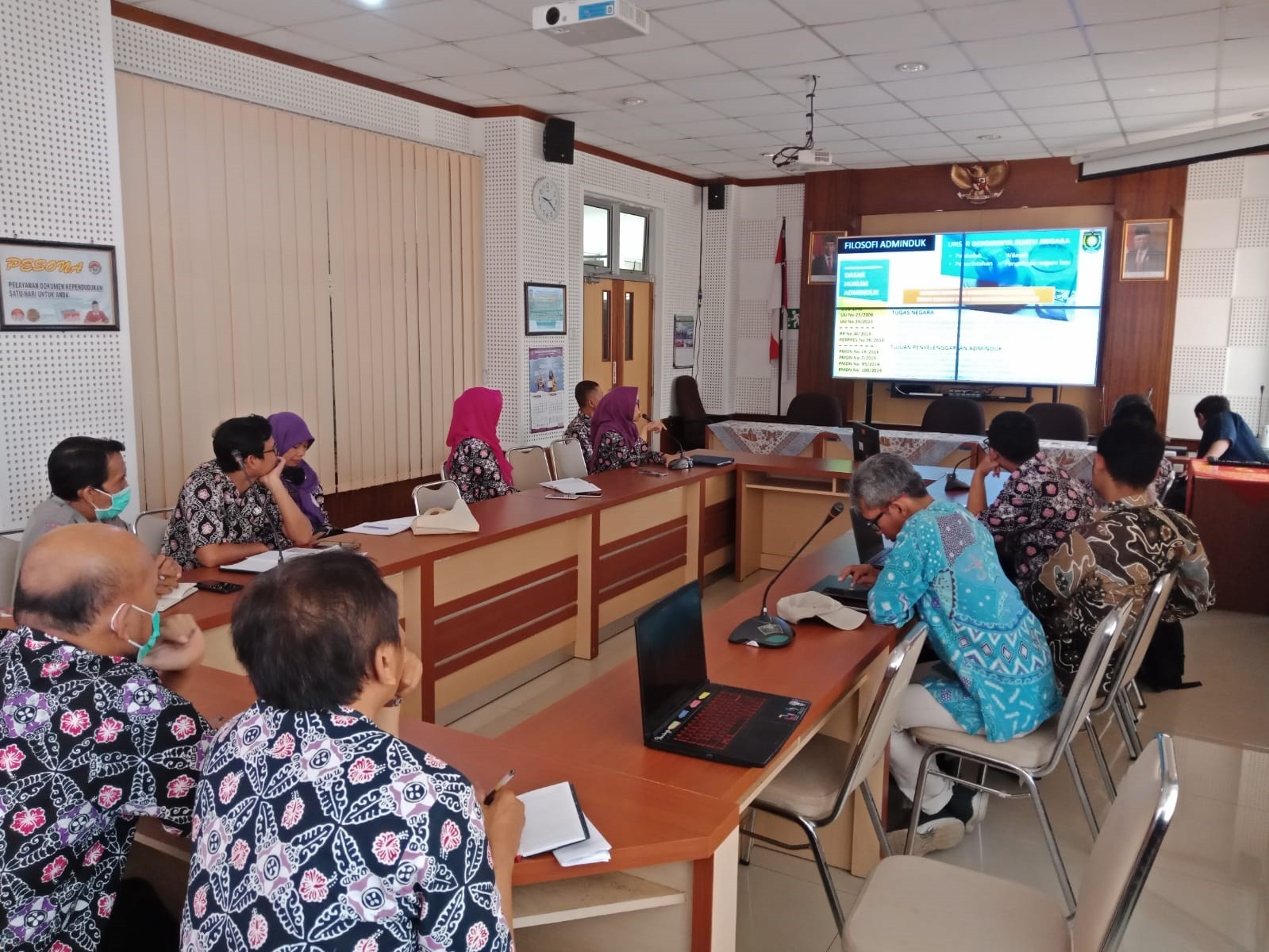 Rapat Koordinasi Pemanfaatan Data Kependudukan